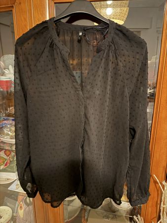 Camicia nera HEMA taglia M, ideale per la mezza stagione