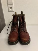 Dr. Martens Winter Boots gefüttert Gr. 38 Bordeaux Leder