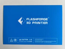 FLASHFORGE Hochtemperatur-Bauplatten 232 х 154 mm.