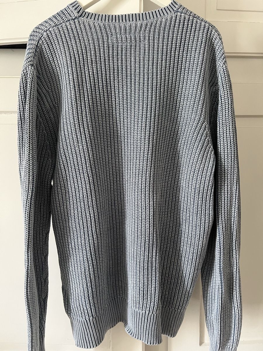 Allsaints Maglioni & Felpe: ALLSAINTS Pullover blau Baumwolle Grösse L guter Zustand – Usato da Zürich venduto da bonnuit 1