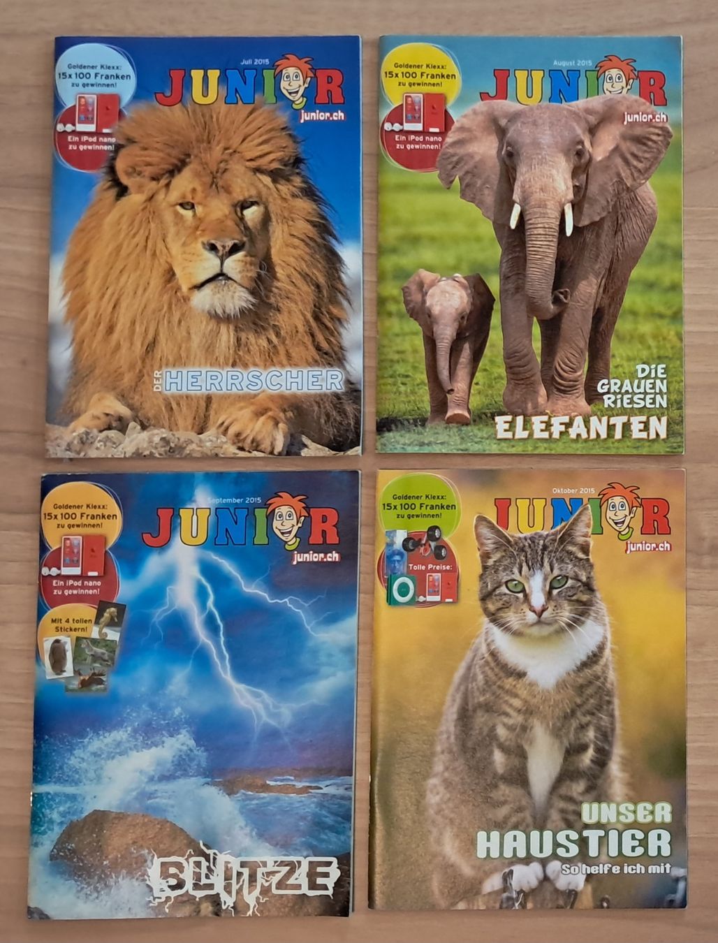 Riviste & Magazine: Junior Zeitschriften von 2014 bis 2019 – Usato da Bern venduto da pet_dzd7 1