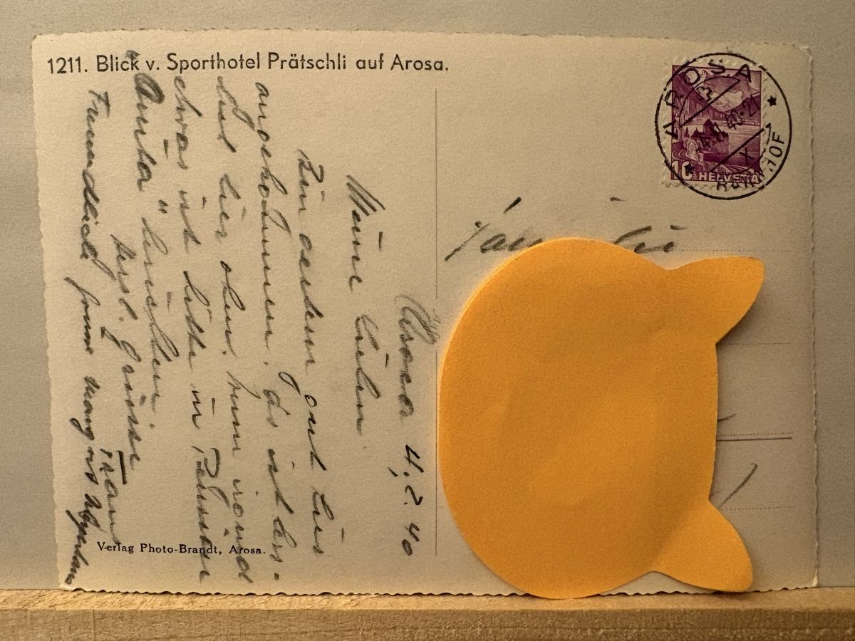 Cartoline postali: AK von Arosa – Usato da Rümlang venduto da Brieftaube1 1