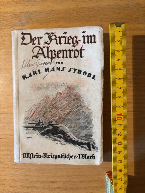 Bücher: Der Krieg im Alpenrot – Gebraucht aus Seon von retep012