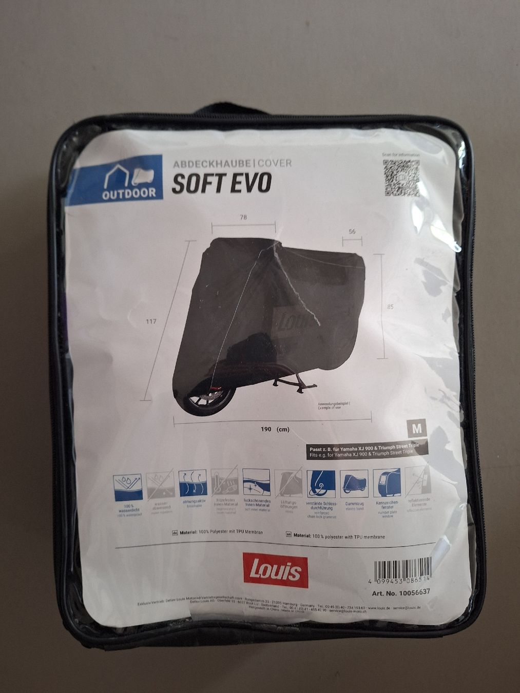 Moto Cover: Abdeckhaube Soft Evo Grösse M, unbenutzt – Neu und originalverpackt aus Flamatt von SimonNomis19