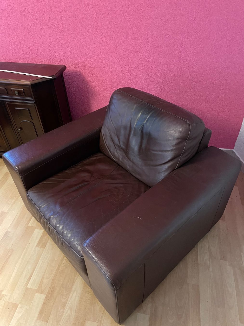 Fauteuils: Ledersessel – D'occasion à St. Niklausen LU par sch_9mdh 1