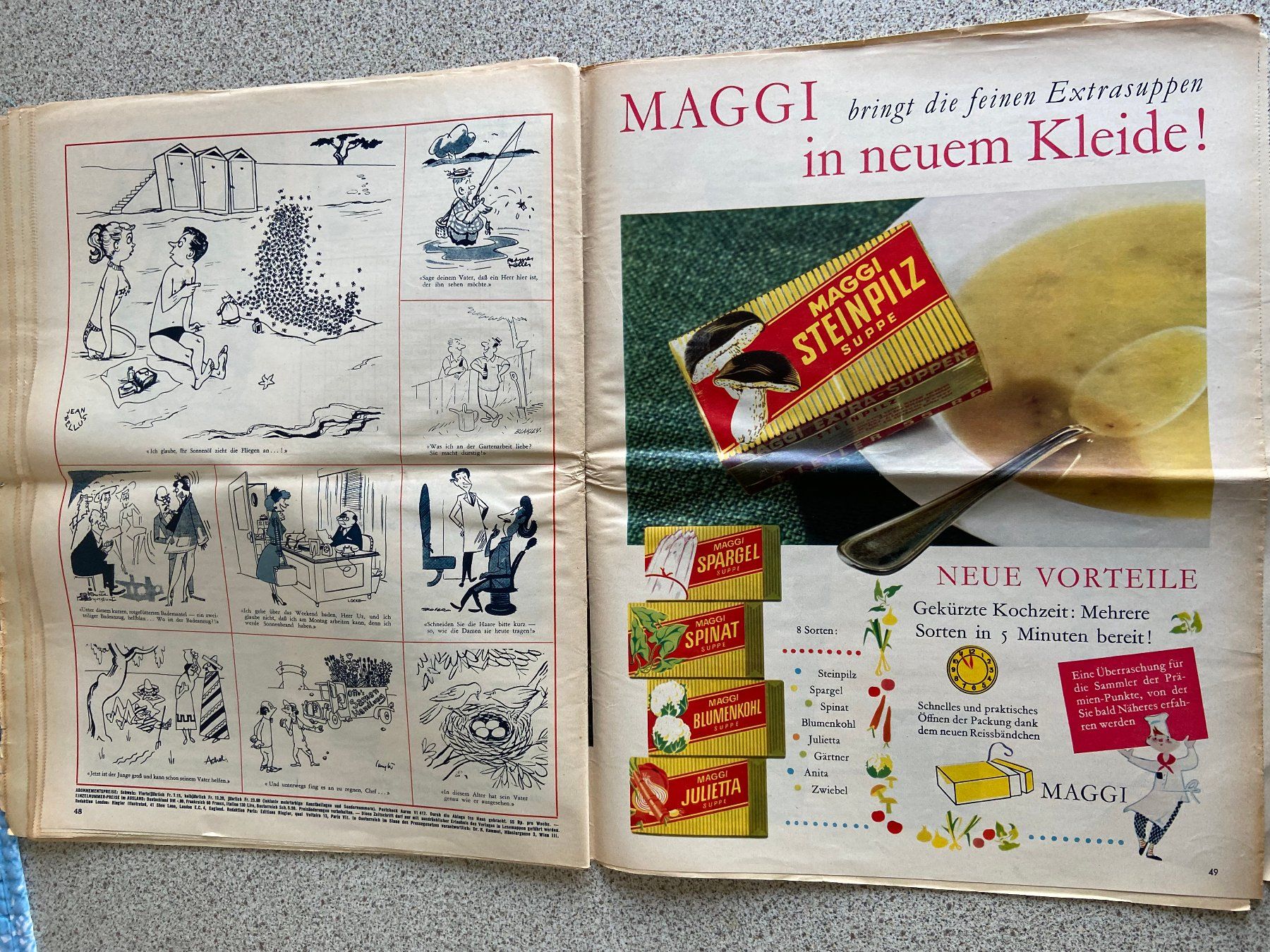 Riviste & Magazine: Antike Zeitschriften  Sie und Er, Schweizer Illustrierte – Usato da Böckten venduto da Hansi36 3