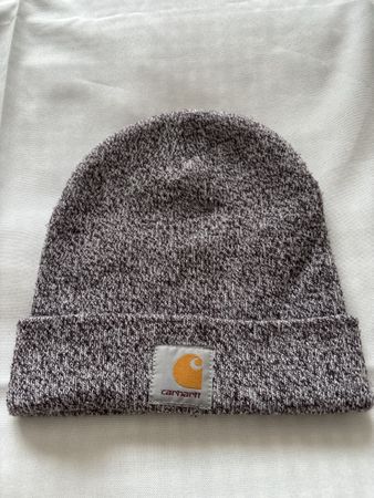 Carhartt Beanie, Winter Mütze, Grau meliert, Top Zustand! (5