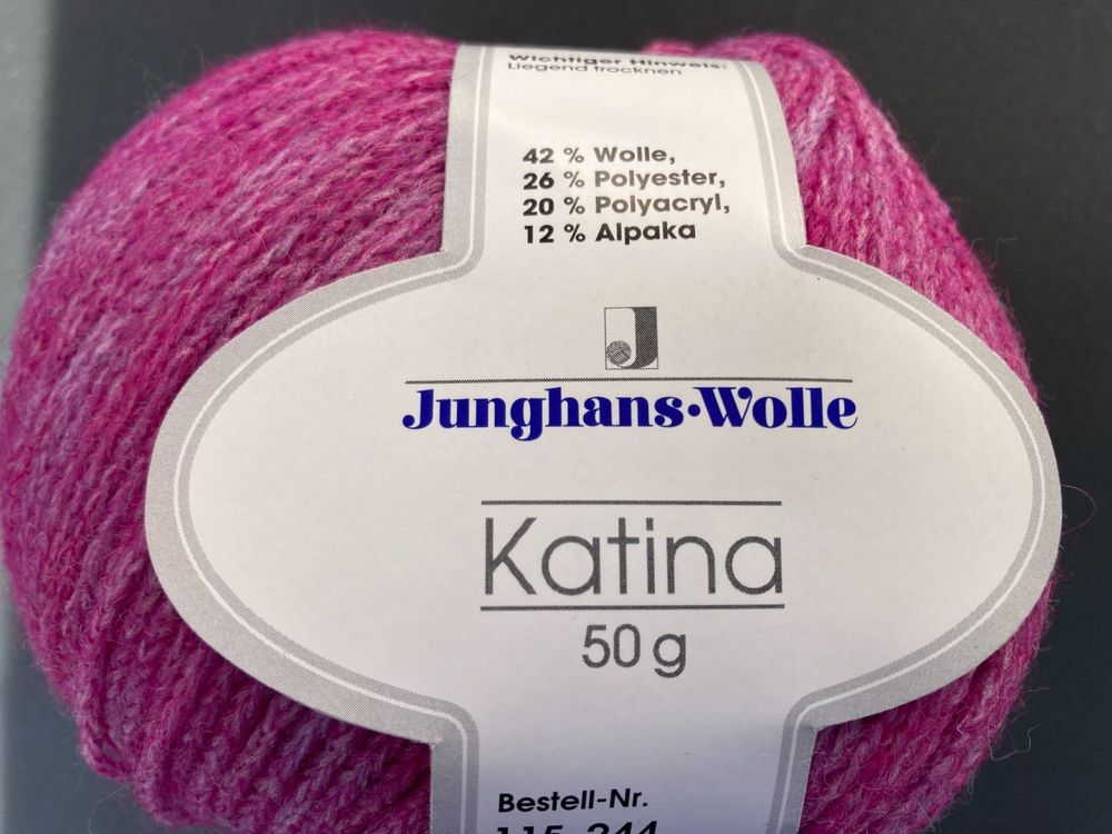 Alpaca Wolle Katina von Junghans 10 Kn uel Kaufen auf Ricardo