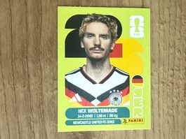Panini FIFA WM 2026 Sticker Nick Woltemade GER 20