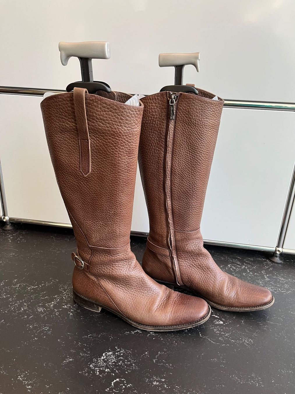Santoni Damenschuhe: Edle und bequeme Santoni-Stiefel – Gebraucht aus Basel von Corinna58 1