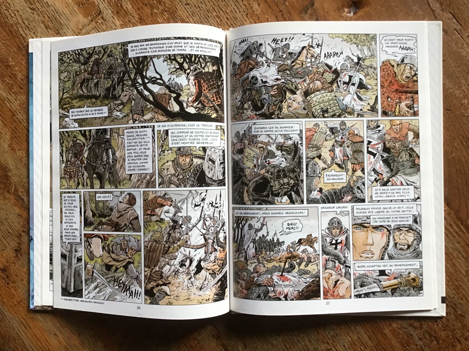 BD: Chevalier Walder EO T1 – D'occasion à Fully par Ruby97 3