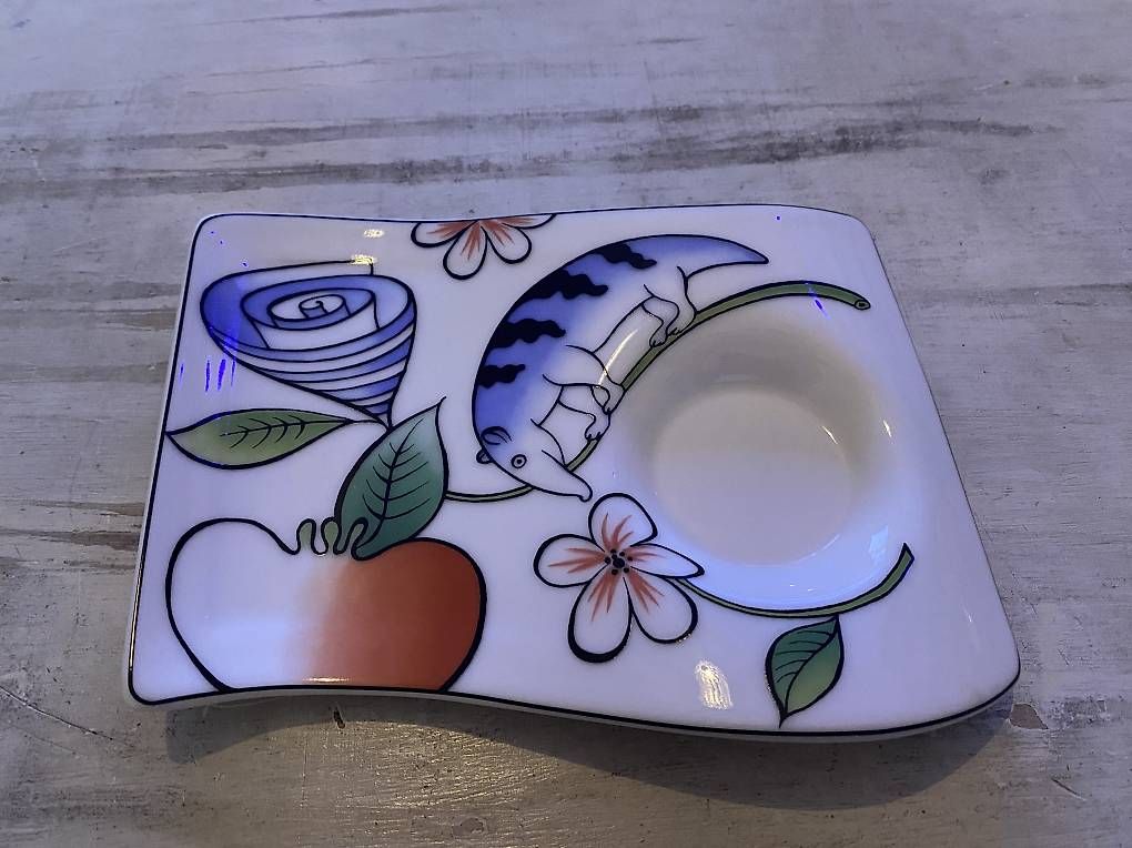 Villeroy & Boch Tassen: Villeroy & Boch Wave Espressotasse inkl. Unterteller – Gebraucht aus Rafz von Schnaeppchen56 1
