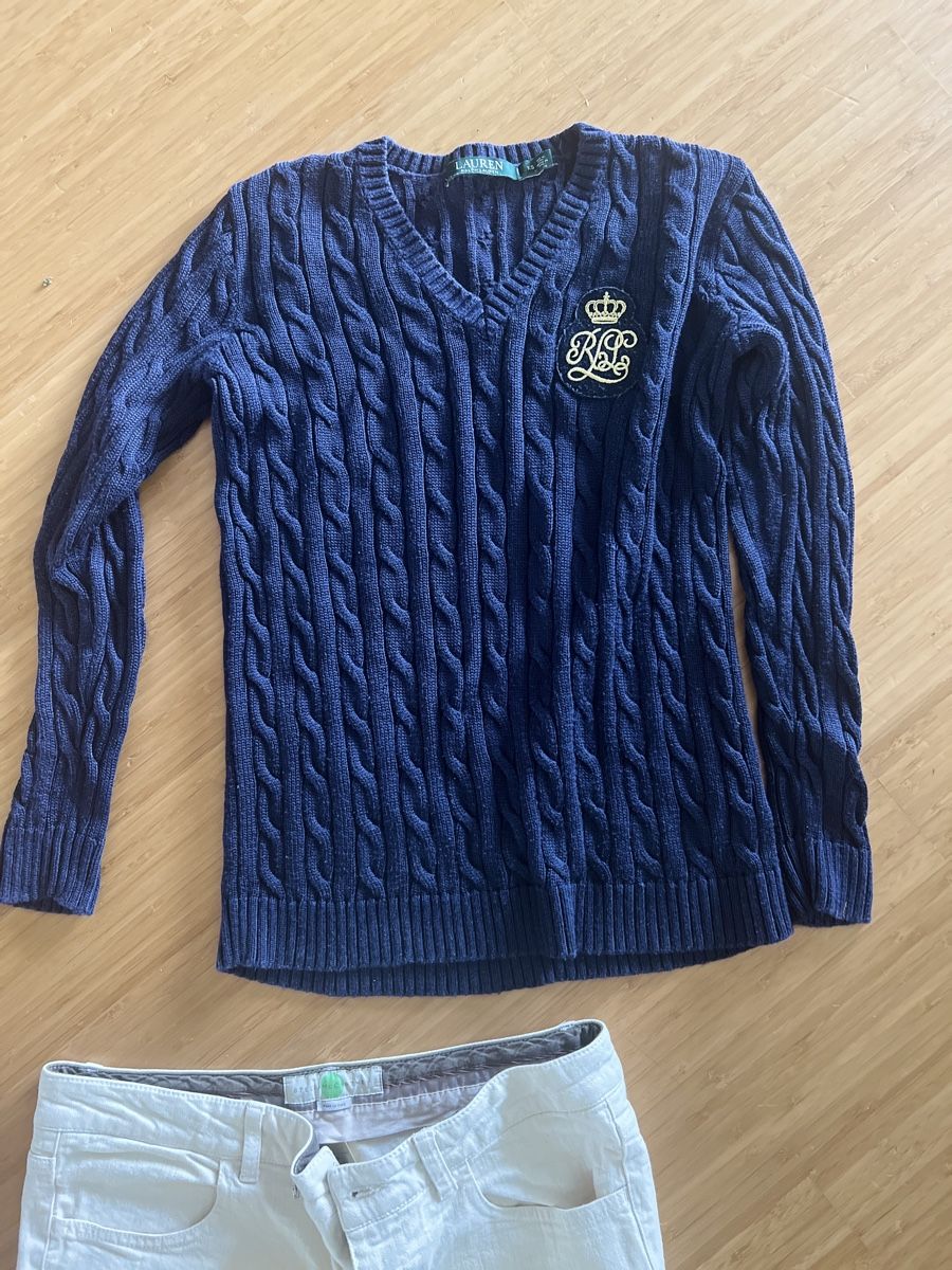 Ralph Lauren Maglioni & Felpe: Pull maille torsadée Ralph Lauren – Usato da Nyon venduto da ikel78 1