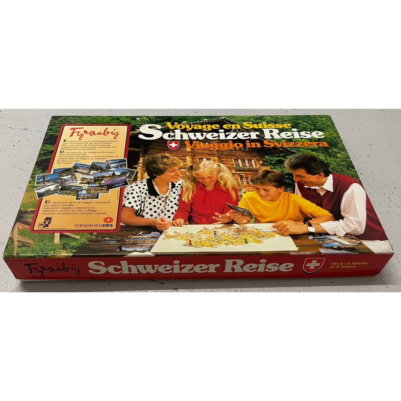 Giochi: Brettspiel, die Schweizer Reise, Klassiker – Usato da Amriswil venduto da fit8580