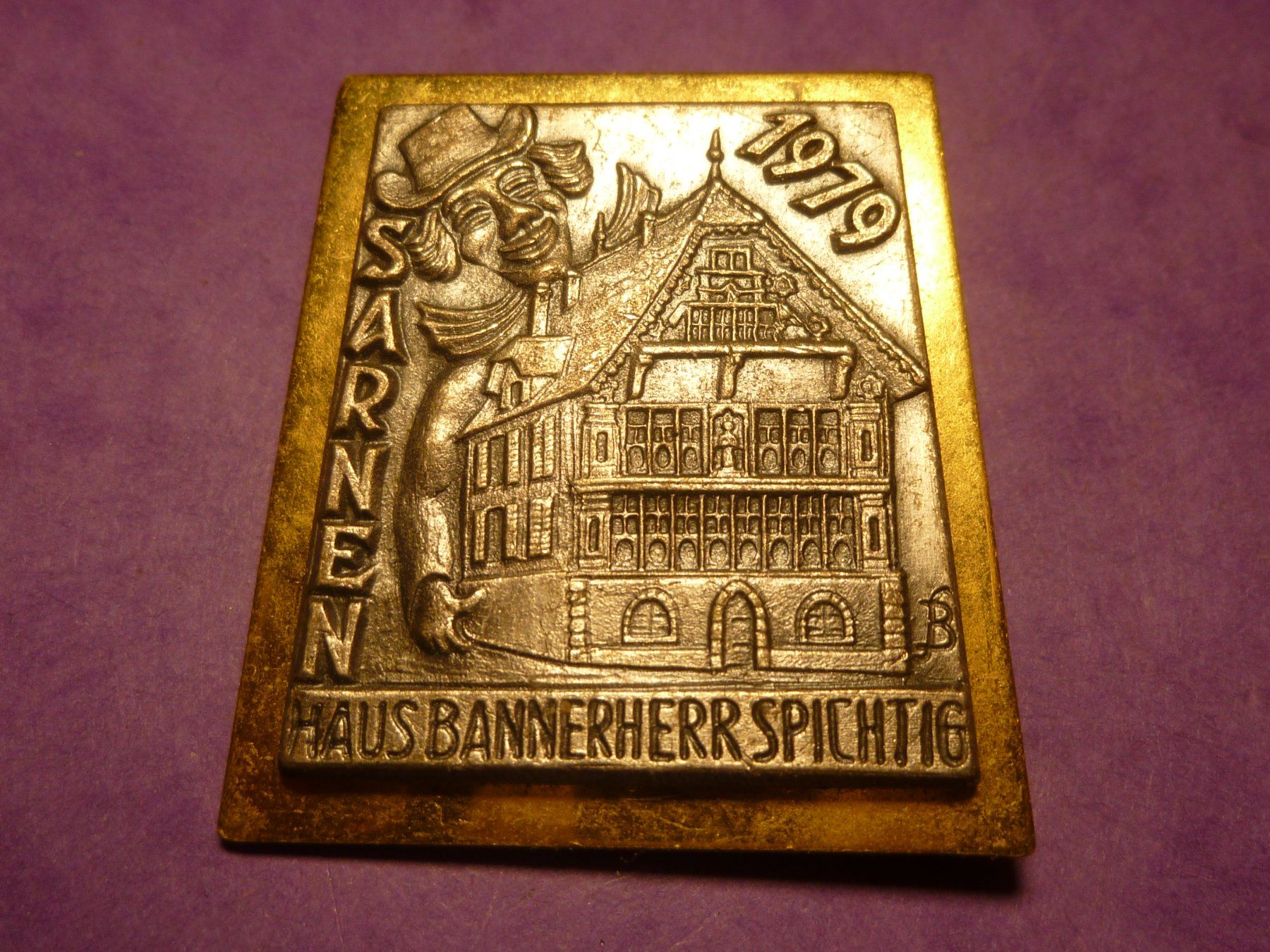 Placchette & Badge: SARNEN 1979 GOLD – Usato da Ried (Muotathal) venduto da Mandarin02