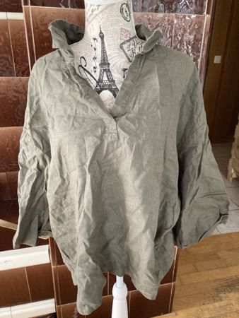 Leinen Shirt, Gr.44