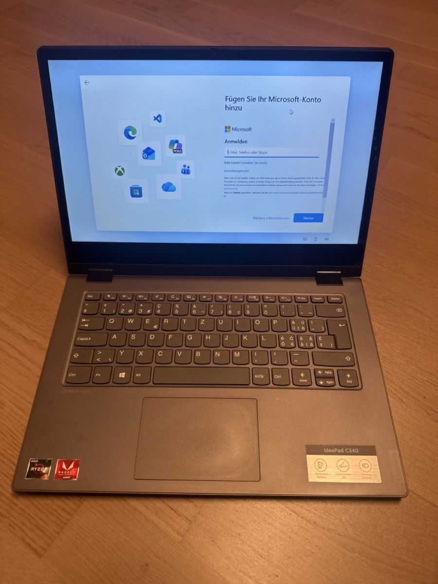 Lenovo Notebook: Lenovo IdeaPad C340-14API Convertible Laptop / Touchscreen – Usato da Bern venduto da chr_mz7v