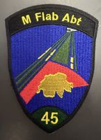 Badge M Flab Abt 45 (ohne Klett)