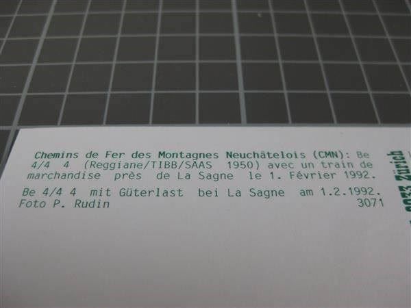 Cartoline postali: AK Montagnes Neuchâtelois – Usato da Malters venduto da Marosko 1