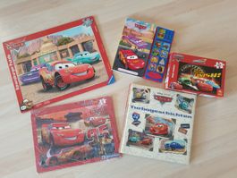 Cars, Lightning McQueen,  Puzzle und Bücher
