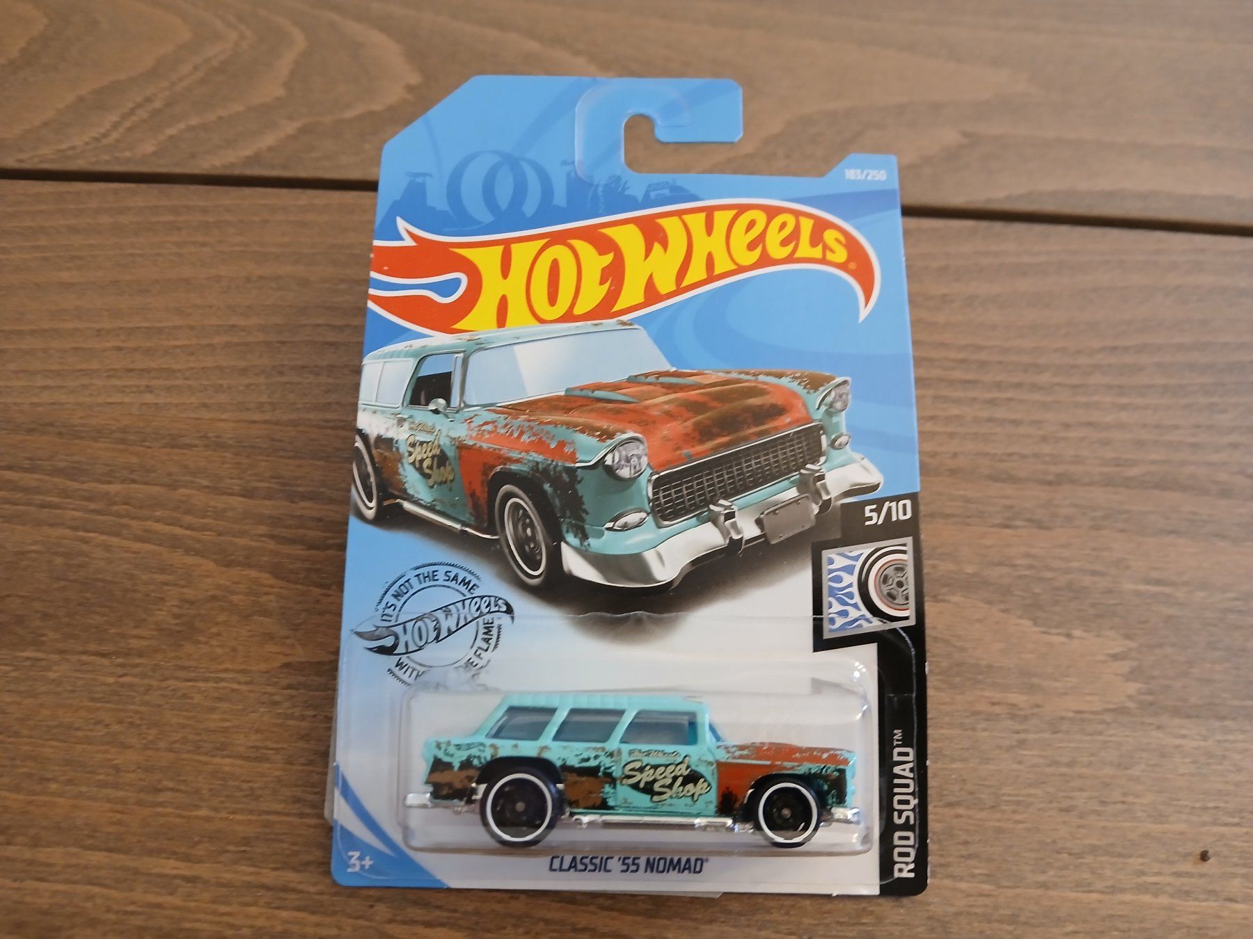 Hot Wheels Modellini d'auto: 1955 Chevrolet Classic Nomad – Nuovo e nell'imballaggio originale da Wiedlisbach venduto da Pontiacman93