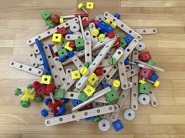 Holzbaukasten Konstruktionsbaukasten für Kinder