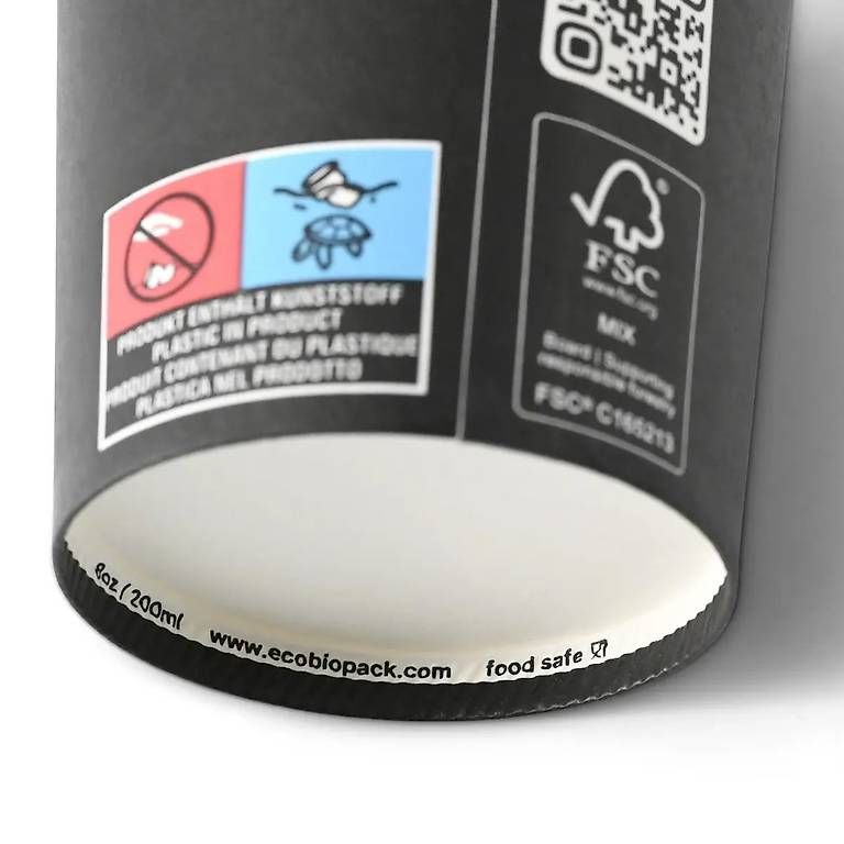 Contenitori & Simili: 2000 Pappbecher PLA / neu / Take Away / Café – Usato da Zürich venduto da aaaalex_13 3