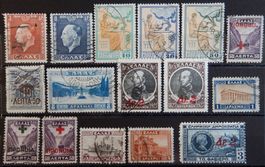 Griechenland Lot mit alten Werten XI