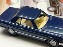 Mercedes SL, H0 1:87  Wiking 40 Jahre in SAMMLER Box