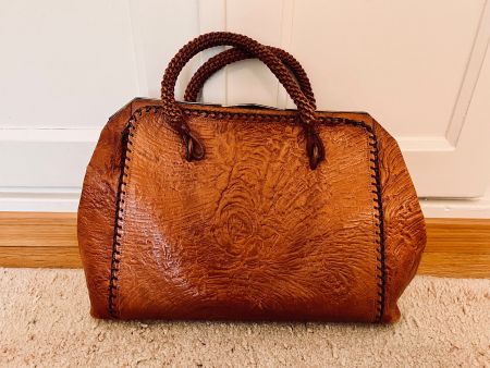 Vintage Handtasche aus Leder