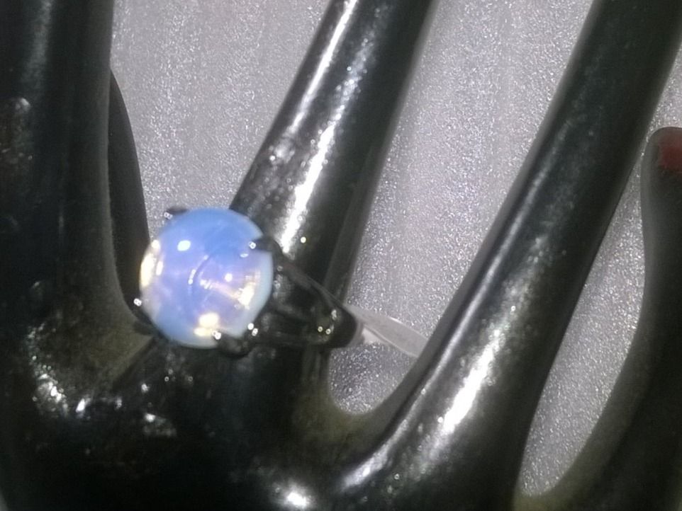 Ringe: ring modeschmuck mit emetation mondstein,,,glanzig – Neu (gemäss Beschreibung) aus Basel von bijoutrie_4