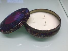 Lavender Duftkerze 3 Docht