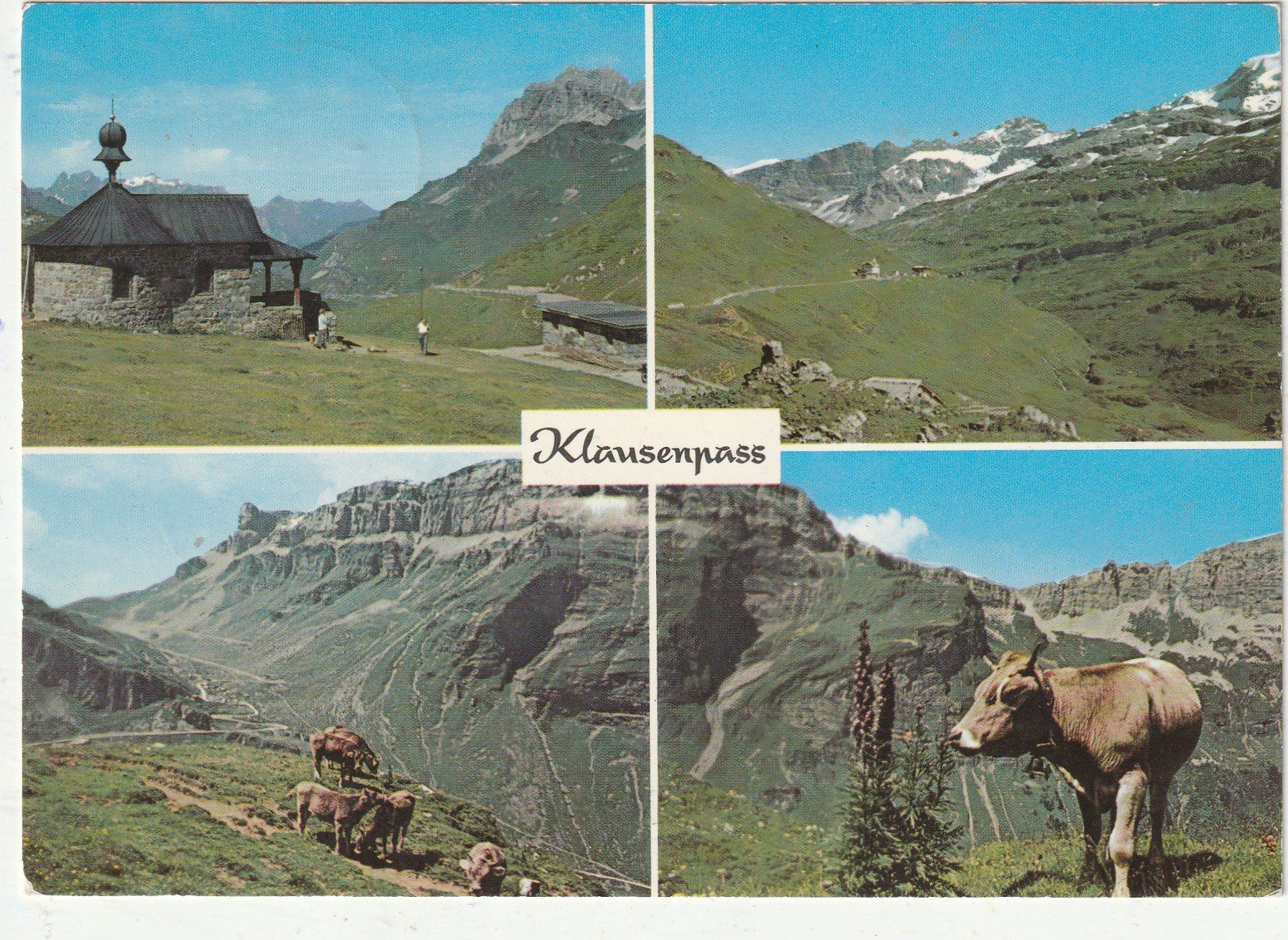 Cartes postales: Klausenpass MBK – D'occasion à Lumbrein par made02