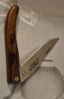Couteau Laguiole artisanal, manche en bois d'olivier
