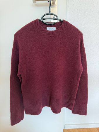 & Other Stories Strickpullover, bordeaux, XS