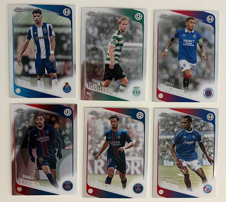 Carte collezionabili: 6 Cards - Topps Chrome 25/26 – Usato da Zürich venduto da rub_87sh