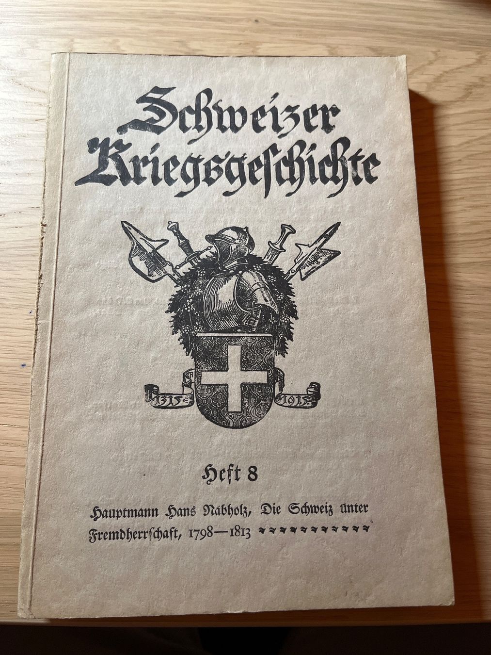 Libri: Schweizer Kriegsgeschichte Heft 8 Eidgenossenschaft – Usato da Maienfeld venduto da DivicoHelveticus