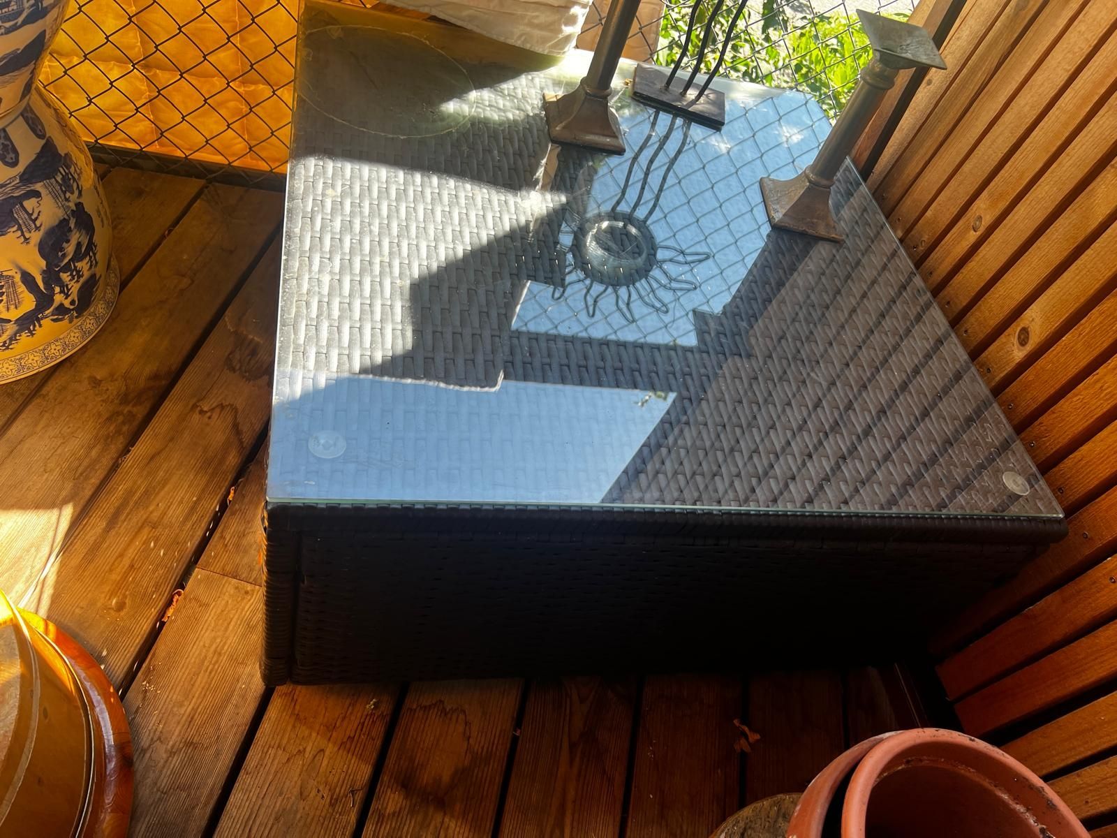 Sofas: Garten lounge set Polyrattan gebraucht – D'occasion à Pfungen par brsh60 1