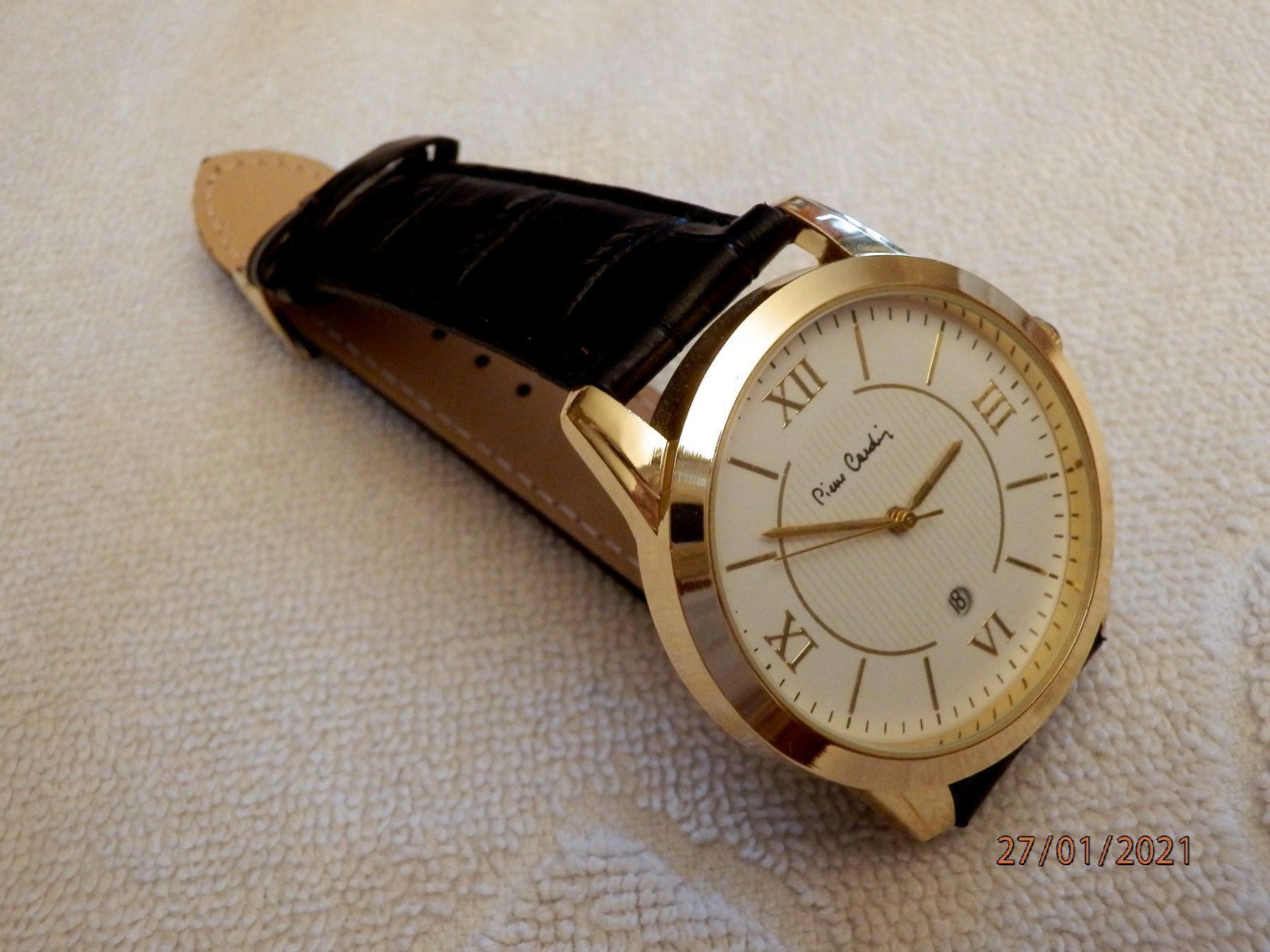 Pierre Cardin Orologi: Pierre Cardin, Armbanduhr, Quartz, 43mm – Usato da Ueberstorf venduto da dinbau