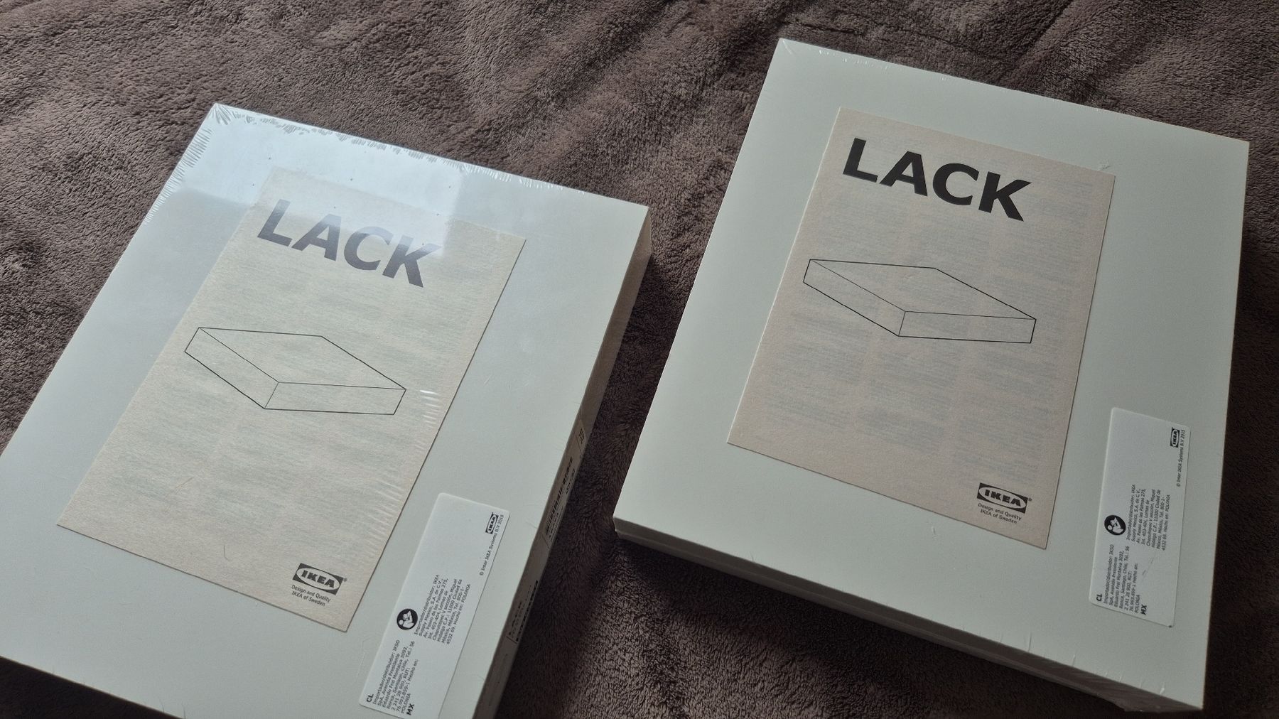 Scaffali: Tablette murale, IKEA LACK blanche, neuve, 30x26 cm – Nuovo e nell'imballaggio originale da Alle venduto da Fanny8952 2