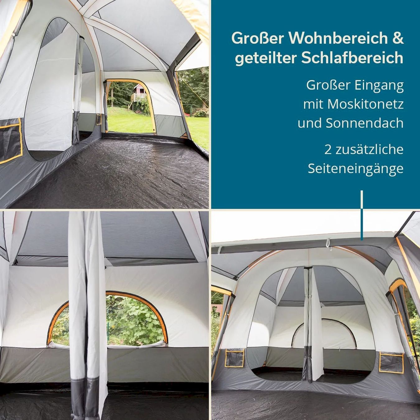 Tende : Skandika Tonsberg 5 Protect Kuppelzelt – Nuovo e nell'imballaggio originale da Bottighofen venduto da zaap 3