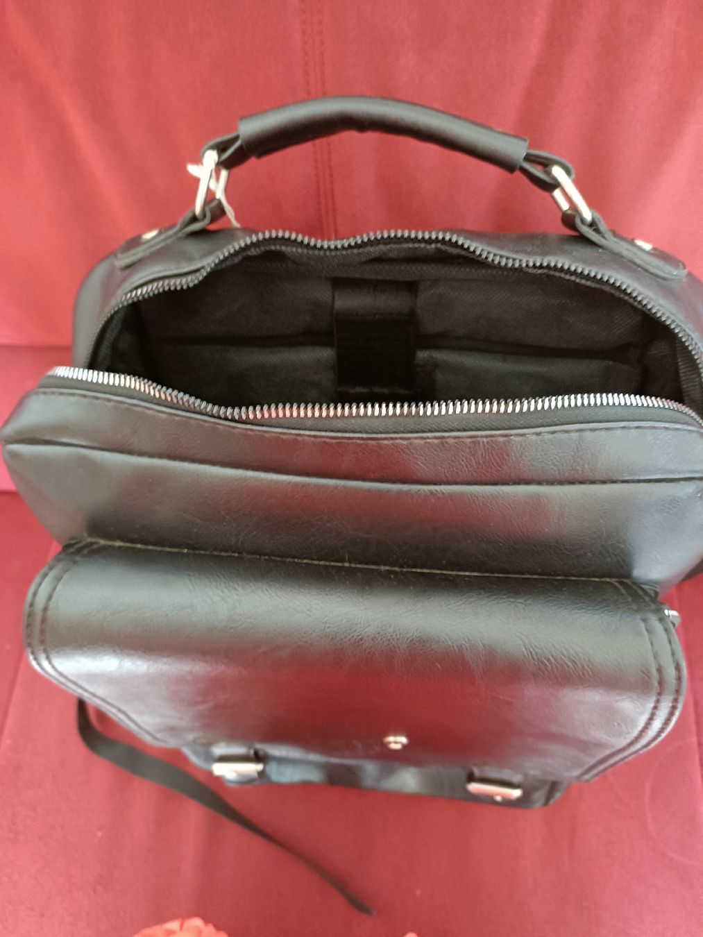 Rucksäcke: Schöner schwarzer Rucksack – Neu (gemäss Beschreibung) aus Birsfelden von Kiki-Kiki 4