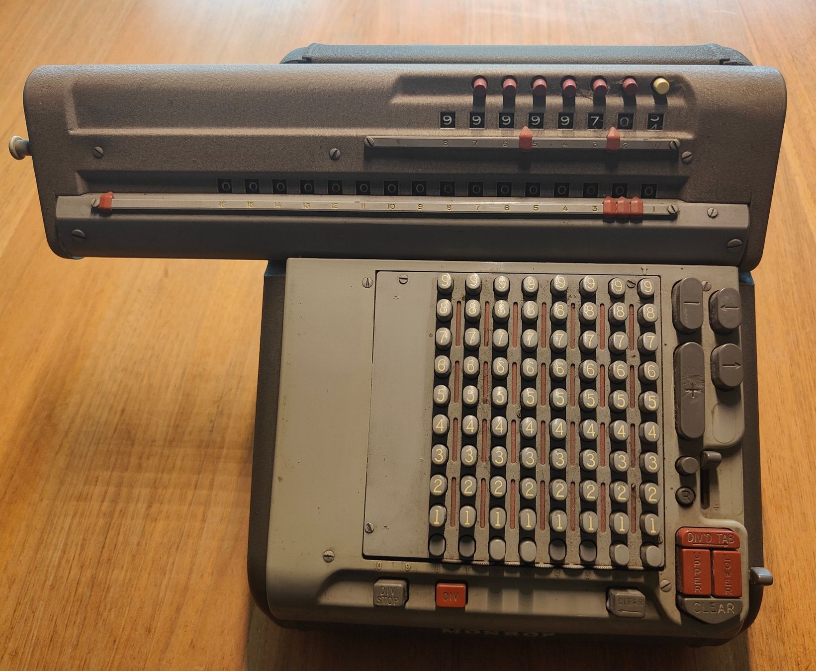 Tutte le macchine: MONROE CST8 Serial B930051 Rechenautomat ca. 1954 – Usato da Unterengstringen venduto da brosi1313 2