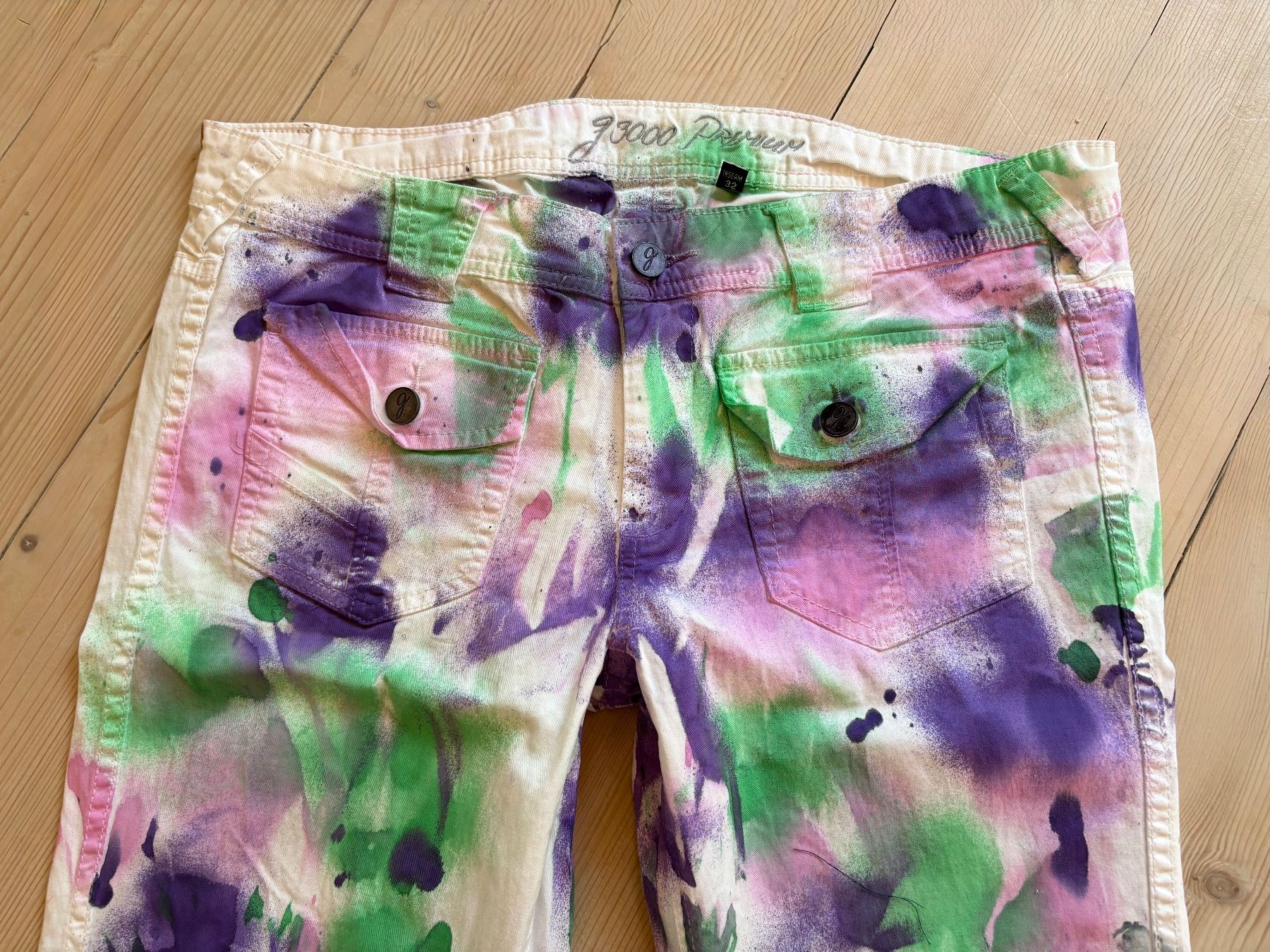 Pantaloni: Hose G3000 Premium,weiss/Batik ,Gr. 32 – Usato da Siblingen venduto da Vany_McDougall 7
