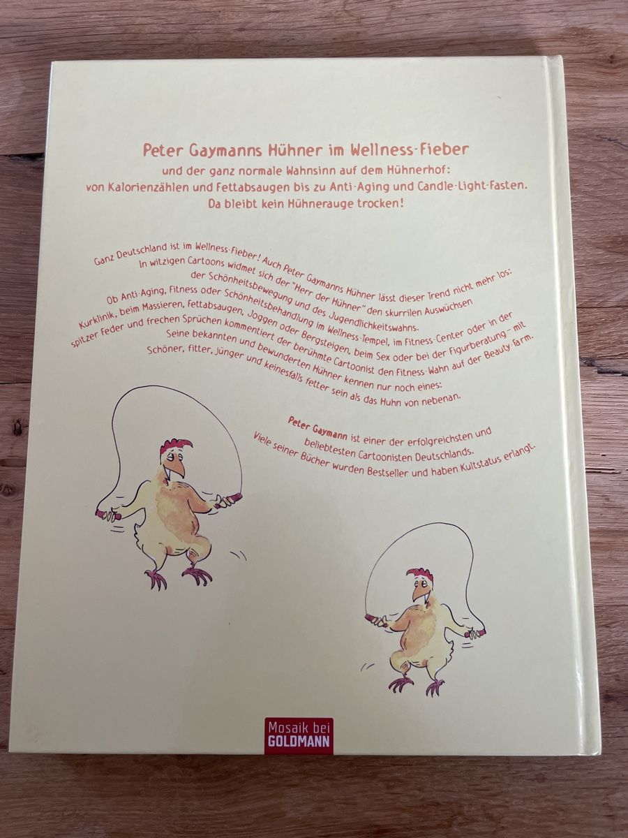 Fumetti: Peter Gaymann - Wellness-Hühner Buch – Usato da Winterthur venduto da cheerio97 2