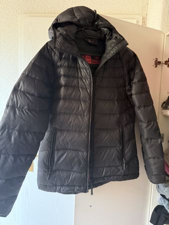 Daunenjacke Mammut schwarz Grösse M mit Gebrauchsspuren