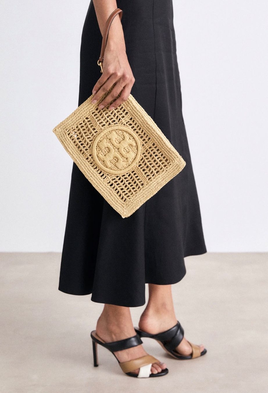 Tory Burch Borse da donna: TORY BURCH ELLA POUCH - CLUTCH - NATURAL – Nuovo e nell'imballaggio originale da Oberaach venduto da Dandy2021 7
