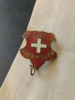Altes Abzeichen / Helvetia Guebwiller Emailliert ca. 1920