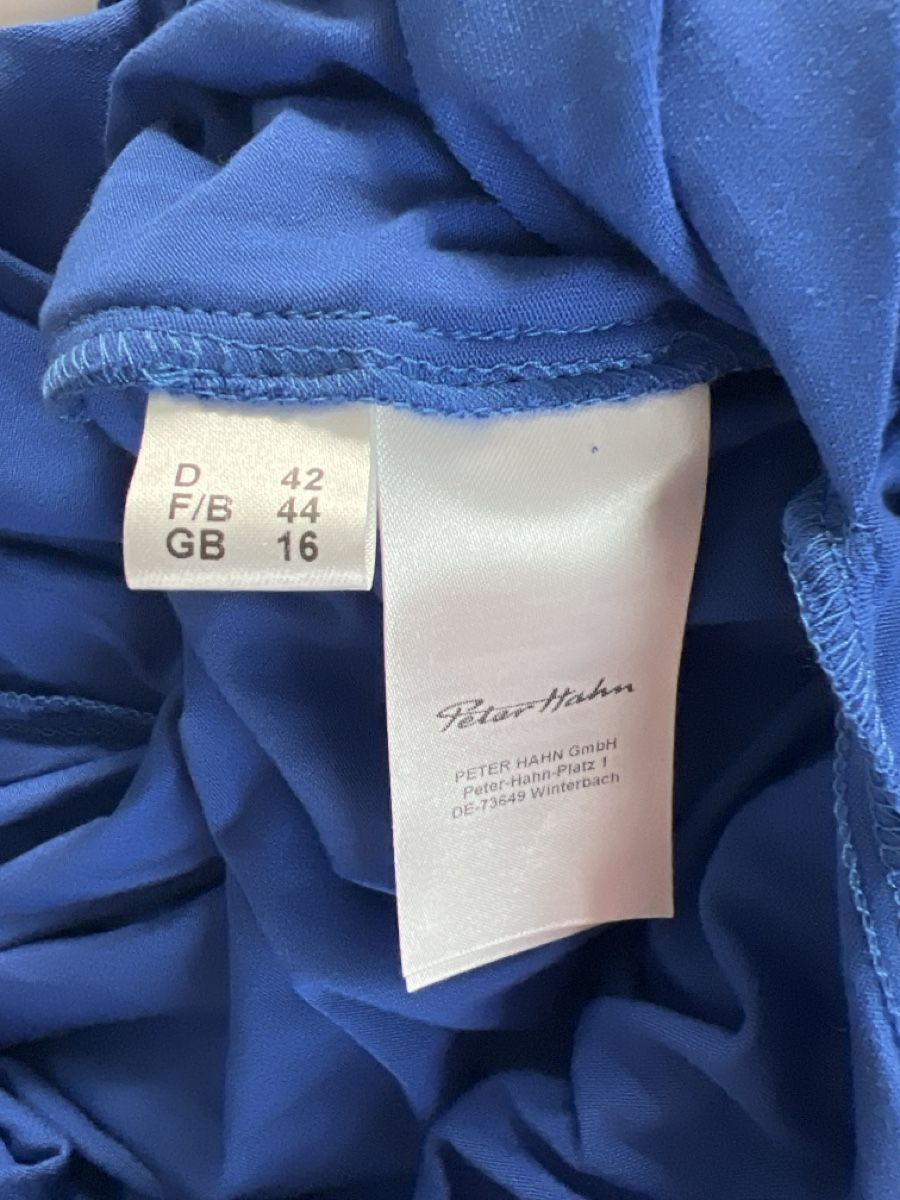 Peter Hahn T-shirt: Peter Hahn Shirt, blau, Grösse 42, Top – Nuovo (secondo la descrizione) da Uetikon am See venduto da Sarahm76 1