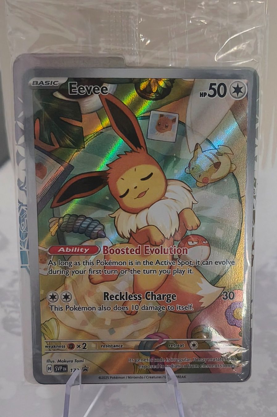 Pokémon Carte collezionabili: Eevee Promo ETB Prismatic Evolutions SVP EN – Nuovo (secondo la descrizione) da Muraz (Collombey) venduto da Carddealerswis